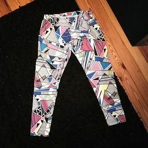 80s print leggings